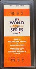 2022 Mlb World Series Replica Ticket - Phillies   Houston Astros Game 6 Clincher