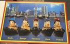 Vintage 1989 Theodore The Tugboat Floor Puzzle 2 Ft  X 3 Ft  Rare Emily  George