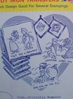 Vtg Aunt Marthas 3598 Hillbilly Romance Dish Towels Embroidery Transfer Pattern