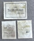 Montenegro 3nb7  3nb9-3nb10   1944 Surcharge In Red Stamps   Unused   Faults