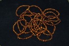 Lot Sale 15 Antique Old Natural Butter Scotch Amber Bead Bracelet