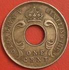 East Africa   Uganda Protectorate 1913 1 Cent Coin  2 