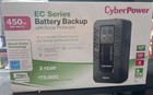 Cyberpower Ec450g Ecologic Battery Backup 450va 260w 8 Outlets - Black
