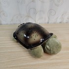 Cloud B Classic Twilight Green Turtle Night Light Colorful Stars Plush Tested