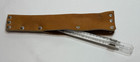 Vintage Taylor Glass Candy Thermometer In Protective Leather Sheath