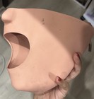 Silicone Manikin Shroud  face  With Water Line Attachment