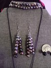 Handmade  mermaid  Set  Necklace  Bracelet And Earrings 