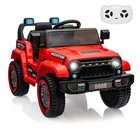     kids Ride On Truck Car Remote Control Led Music 3 Speeds 12v Battery Powered