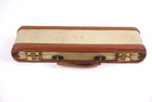 Vtg Artley Flute Elkhart - Ind  529 With Original Beige Case