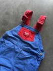 Oshkosh Bgosh Vintage Shortall Overalls Toddler 4t Colorblock Denim Playwear Usa