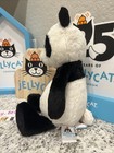 Nwt Jellycat London Medium Bashful Panda Black White Soft Toy Plush 12    New