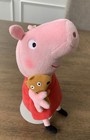 Ty Beanie Baby Babies 6  Peppa Pig Plush Animal Stuffed Toy W  Mwmts Heart Tags