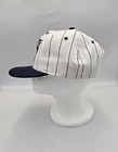 Vintage 1996 Fila Us Open Tennis Hat Cap Snapback White Pinstripe New