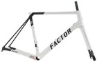 Factor O2 Disc Carbon Road Bike Frameset 58cm Thru-axle Pearl White Race 2020