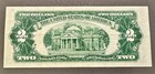 1953 B  2 Red Seal Star Note Us Paper Money Replacement Bill  03175842a