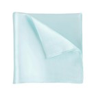 100  Silk Pocket Square 13 7    Solid Color For Men Wedding Party Sky Blue