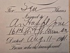 Bronx Brewery   Brewer Adolph G  Hupfel Signed Document    hupfel Brewing Company   
