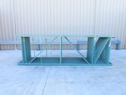 Interlake 16  X 60  Teardrop Pallet Racking Upright 3x3  Leg Green