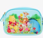 Loungefly Disney Winnie The Pooh Floral Pooh Bear And Friends Cosmetic Bag New
