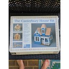 Vtg 80s Canterbury House Victorian Dollhouse Kit G8802 Wood Furniture Usa