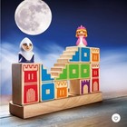 Camelot Jr Preschool Puzzle Game - Multicolor Wooden Blocks