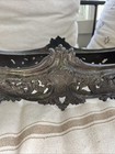 Antique French Solid Cast Brass Art Nouveau Jardiniere  Planter 15x7x6