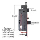 Hoppe Hls9000 Multipoint Lock Case Only Replacement Part  gear Box 