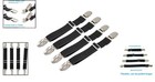 Bed Sheet Grippers - 4 Pack Adjustable Elastic Suspenders For Neat Beds