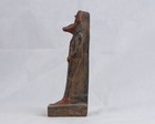 Pharaonic Handmade Ancient Egyptian Anubis Stand Old Multi-color Statue  bs 