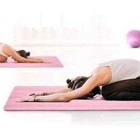 Syosin Thick Non Slip Fitness Pilates Yoga Mat 72 x24  Pink  With Strap - Fast 
