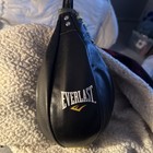 Everlast Leather Elite Speed Bag Boxing Mma Workout Punch Training Fitness Read