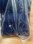 Tommy Hilfiger Modern American Solid Cotton Hand Towel - Peacoat  dark Blue  New