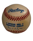 Rawlings Vintage Official Ball American League Gene A  Budig President Baseball