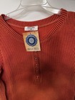 Zenana Women   s  Long Sleeve Waffle Knit Shirt Size Medium 