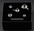 Georg Jensen Blossom Miniature Sterling Silver Tea Set  Design  Gj Himself  Rare