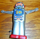 Alps Mechanical Television Spaceman Tin Robot Wind Up Nasa Astronaut Japan Works