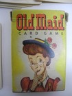 Vintage Old Maid Card Game Whitman  3009 Complete With Instructions   Box