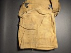Vintage Original Ww1 Army Gas Mask Carry Bag Only  Size 3