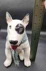 Vintage Ceramic Bull Terrier Dog Spuds Mackenzie Hand-made In Texas 9 5 