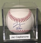 Jac Caglianone Signed Omlb Baseball W jactani Inscription Fanatics   Mlb Coa