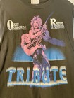 Vintage 1987 Ozzy Osbourne Randy Rhoads Tribute Concert Tee Shirt Size L