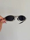 Oakley Penny   Juliet X-mental Sunglasses Silver Frame black Lens