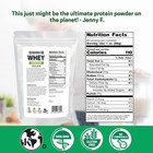 Z Natural Foods Ultra Whey Protein Isolate Powder - Pure  Unflavored  Unsweetene