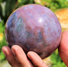 80mm Pink Unicorn Jasper Crystal Sphere Natural Healing Crystal Gemstone Ball