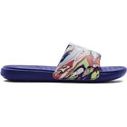 Under Armour 3024434 Men s Ua Ansa Graphic Fixed Strap Slides Athletic Flip Flop