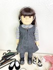 Vtg Pleasant Co  American Girl Samantha Lot  retschool Jumper Set   More  Euc