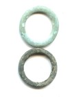 Authentic  2x20 Mm  Bronze Ancient Celtic Ring Money  800-500 Bc  Danube Area