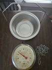Chatillon Vintage Type 4200 60lb X 1oz Capacity Hanging Scale W basket-works