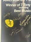 Cats Broadway Musical Poster - 1990s  Autographed  Broward Center  Florida