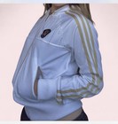 Gold And White Adidas World Cup Russia Retro    1988    Jacket Moscow Fifa Soccer